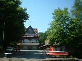 DSCF0036 Treptower RG, schickes Haus, ewig auf die Ruderer gewartet, weil diese unterwegs ein Bier getrunken haben.