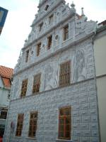 DSCF0010 Celle Rathaus, Fassade bemalt